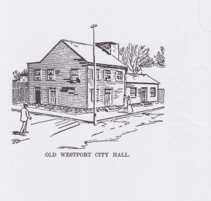 The Old Westport City Hall, looks similar in shape to my house.