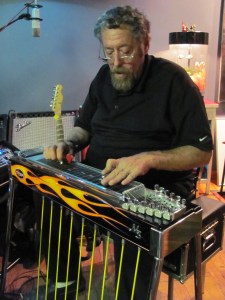 Bob playing pedal steel guitar