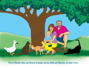 Under-a-tree-color-5